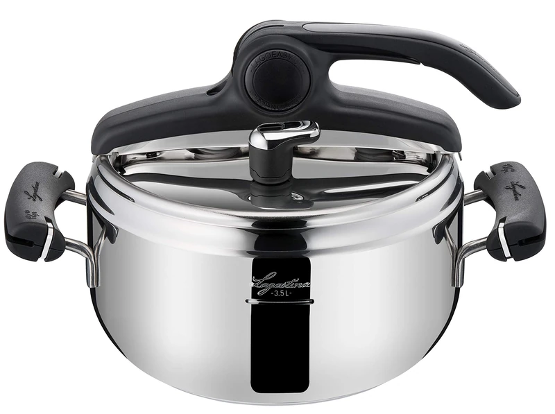 Lagostina Preziosa Lagoeasy'Up Pressure Cooker, 3.5 L, 18/33 Steel