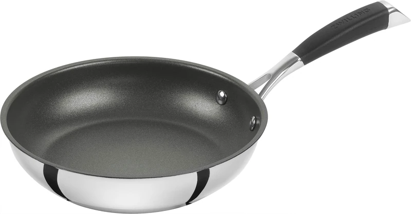 Zwilling by Cornelia Poletto Frying Pan, 65249, 18/10 Steel, 18/10 Steel Plastic, 24 cm