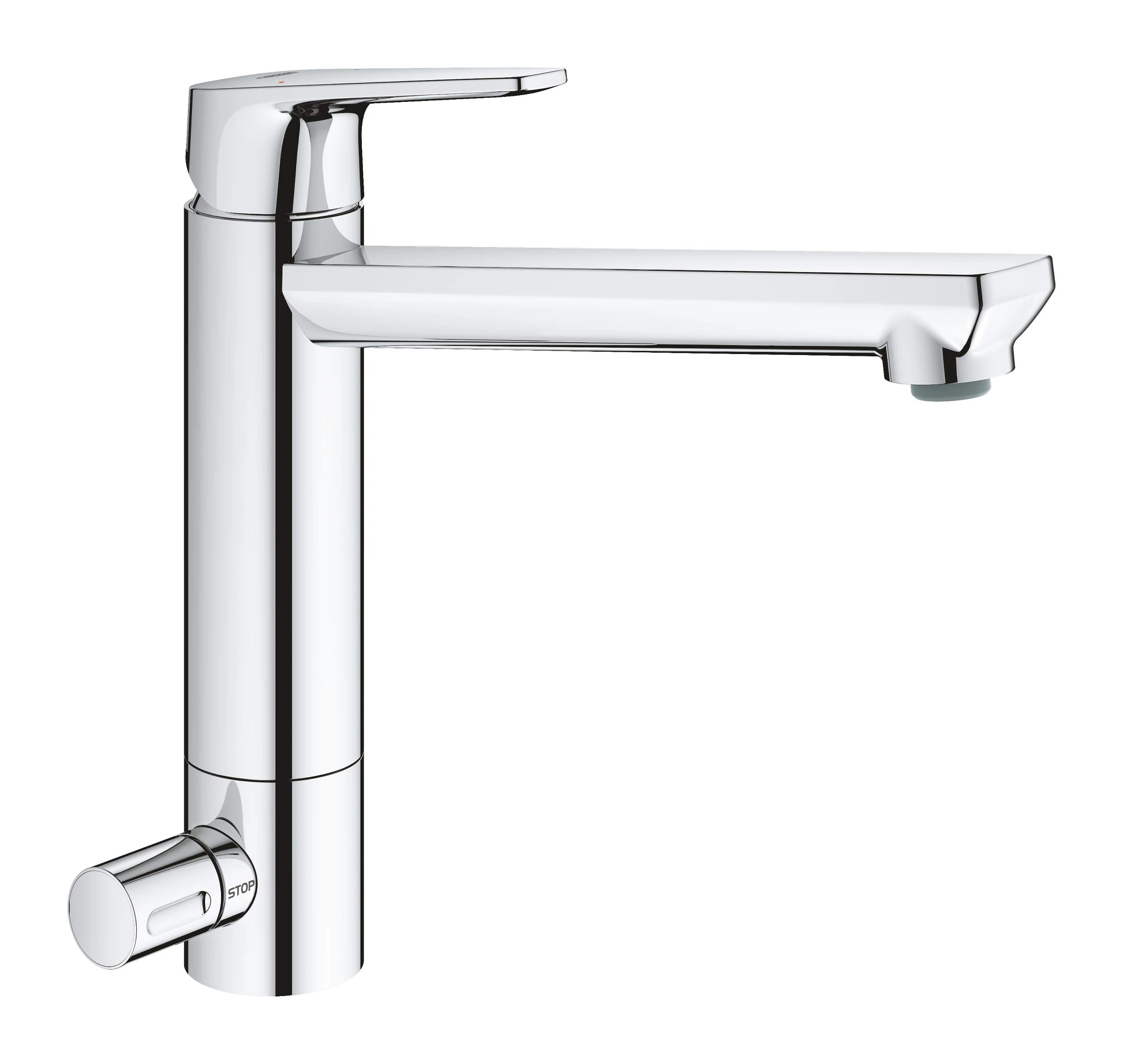 GROHE Bauedge 2020 Single-Lever Sink Mixer 1/2" Chrome 31696000