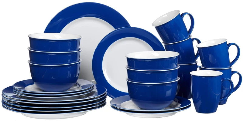 Ritzenhoff & Breker Doppio Combination Set 24 Pieces Indigo Blue
