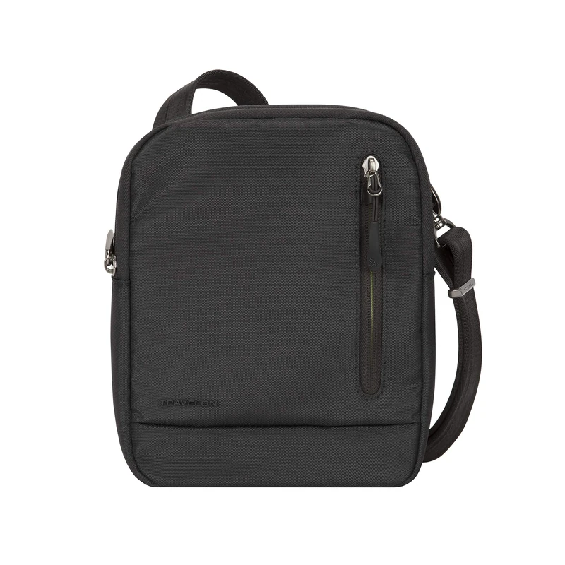 Travelon Unisex Urban Anti Theft Small Crossbody Bag, Black, S UK - Image 1