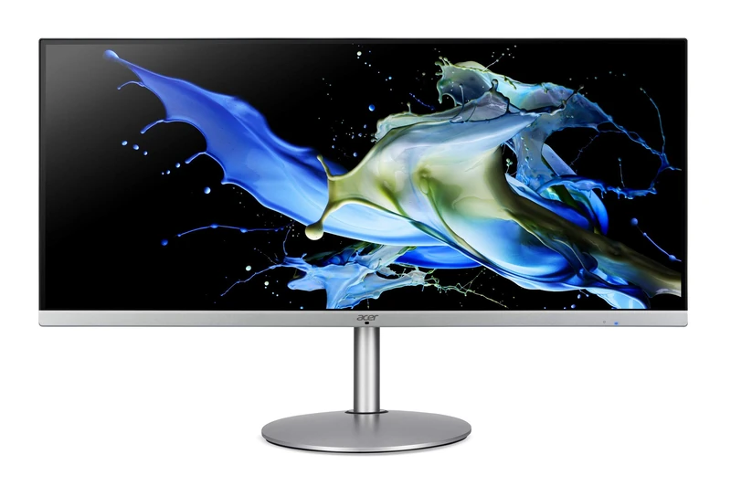 Acer CB342CK - LED monitor - 34" - 3440 x 1440 UWQHD @ 75 Hz - IPS - 250 cd/m² - 700:1-1 ms - 2xHDMI, DisplayPort, USB-C - speakers - black, silver