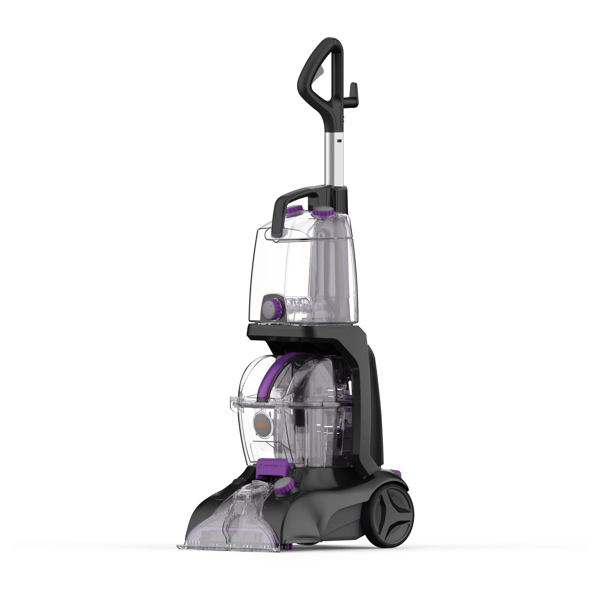 Vax Rapid Power Refresh Carpet Cleaner | Deep Clean and Leaves Carpets Dry in less than 1hr | XL Tank Capacity - CDCW-RPXR, Purple and Grey, 4.7L, 1200W
