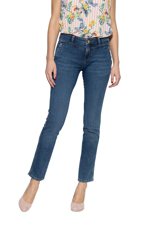 ATT, Amor Trust & Truth Women's Zoe Jog Jeans, Blue, 34W/ 31L