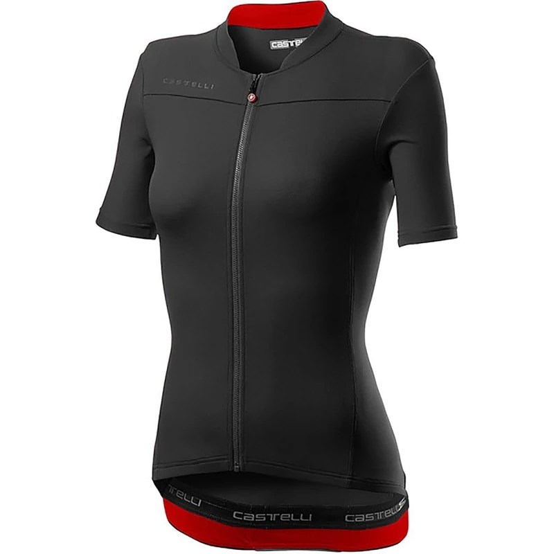 CASTELLI 4520068-085 Anima 3 Jersey Sweatshirt Women's Light Black/Red XL