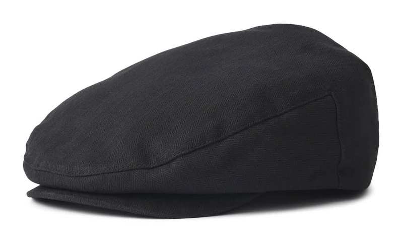 BRIXTON Unisex's Hooligan Snap Cap Newsie, Black, SM (7)