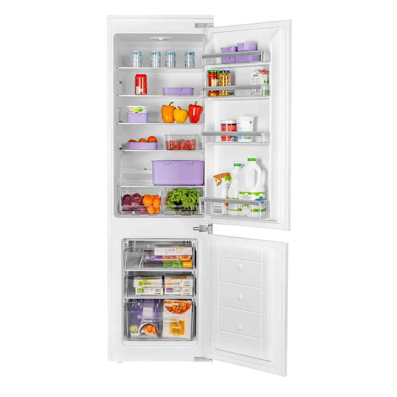 SIA RFI104 70/30 Split Built In Integrated 260L Fridge Freezer With Sliding Fittings