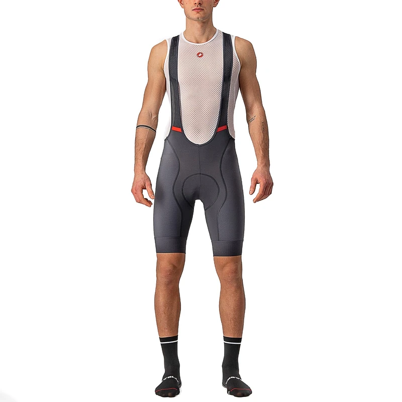 CASTELLI 4520006 COMPETIZIONE BIB. Men's Shorts DARKGRAY XL