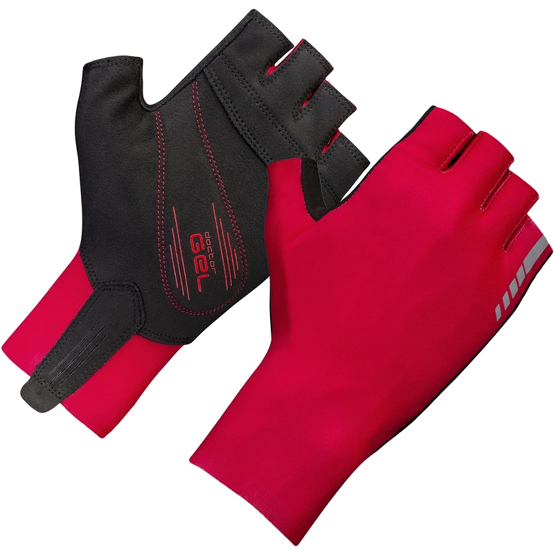 GripGrab Aero TT RaceDay Time Trial Cycling Gloves Aerodynamic Professional Short Finger Fingerless Road Bike Glove