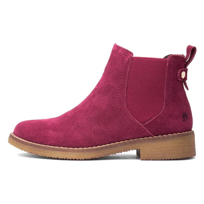 Hush Puppies Women's Maddy Chelsea Boot, Bordo, 3 UK