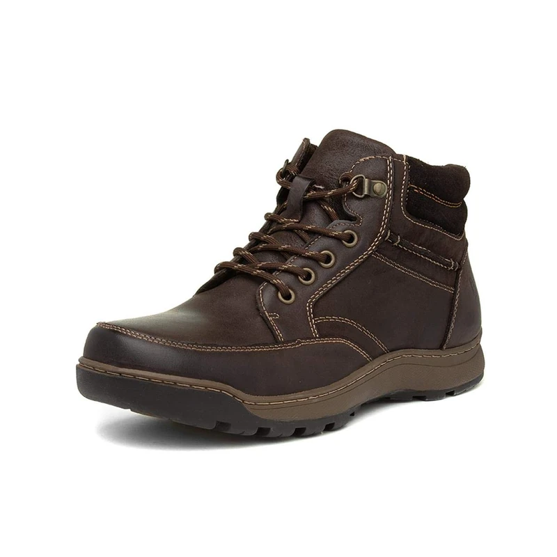Hush Puppies Mens Grover Ankle Boot, Tan, 6 UK