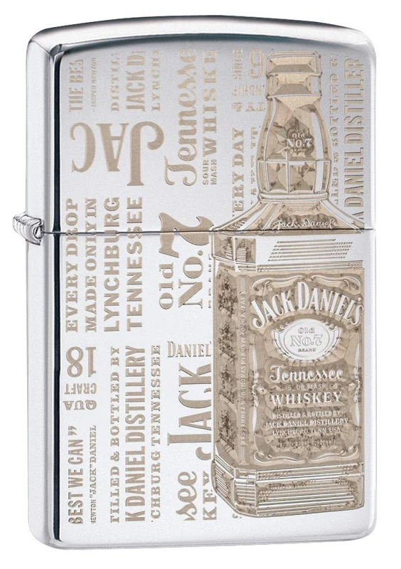 Zippo Original Pocketsize Lighter Brass Individual Design'