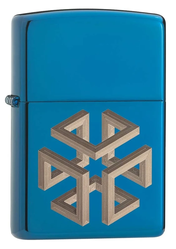 Zippo Lighter, Brass, Individual Design, One Box