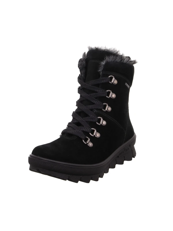 Legero Womens Novara Gore-tex With Warm Lining Snow Boots, Black, 7 UK