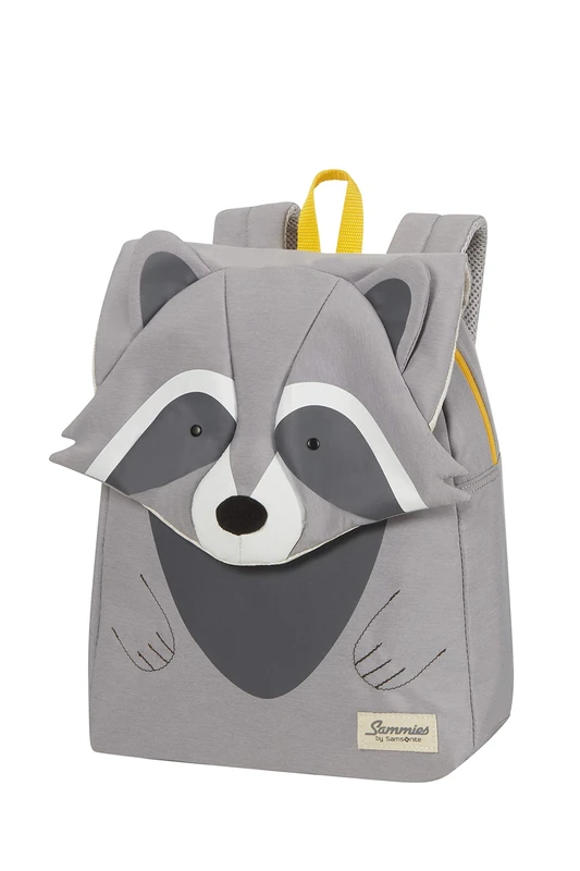 Samsonite Happy Sammies Eco - Children's Backpack S+, 32 cm, 11 L, Gray (Raccoon Remy)