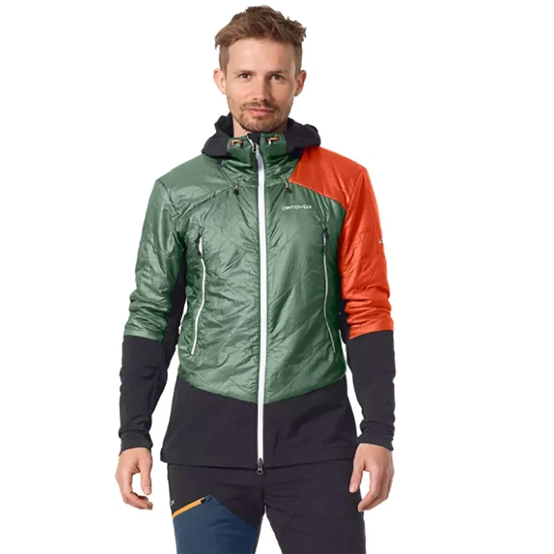 ORTOVOX Swisswool PIZ Palü Jacket M Jacket, Men, mens, Jacket, 6310700021, Green forest, S