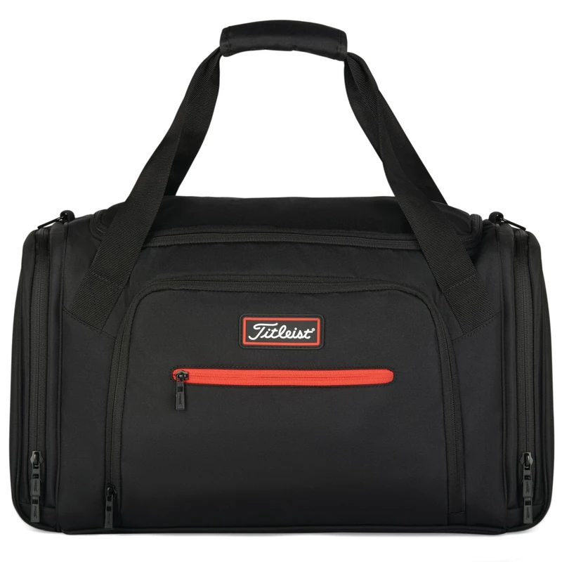 Titleist Players Duffel Bag, Black/Red