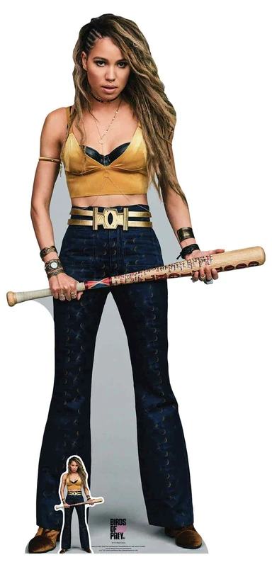 Star Cutouts SC1513 Black Canary Jurnee Smollett Lifesize Cardboard Cutout – DC Superhero Party Decoration & Fan Display