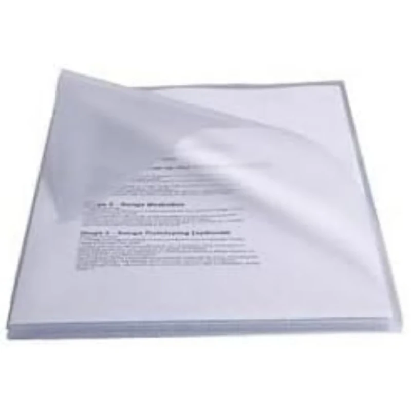 ESSELTE 623898 – Nail dossiers PVC 250 microns (Box 50 pcs) Folio Transparent