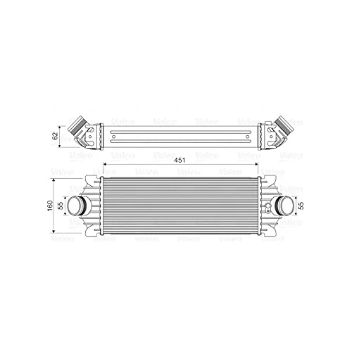 Valeo Intercooler, Engine Cooling 818644