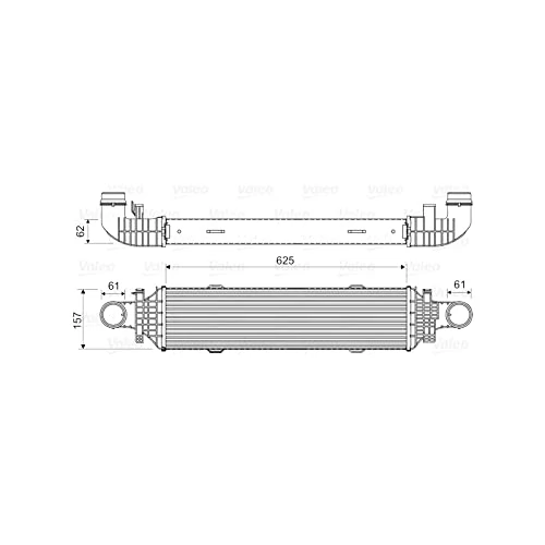 Valeo Intercooler, Engine Cooling 818631