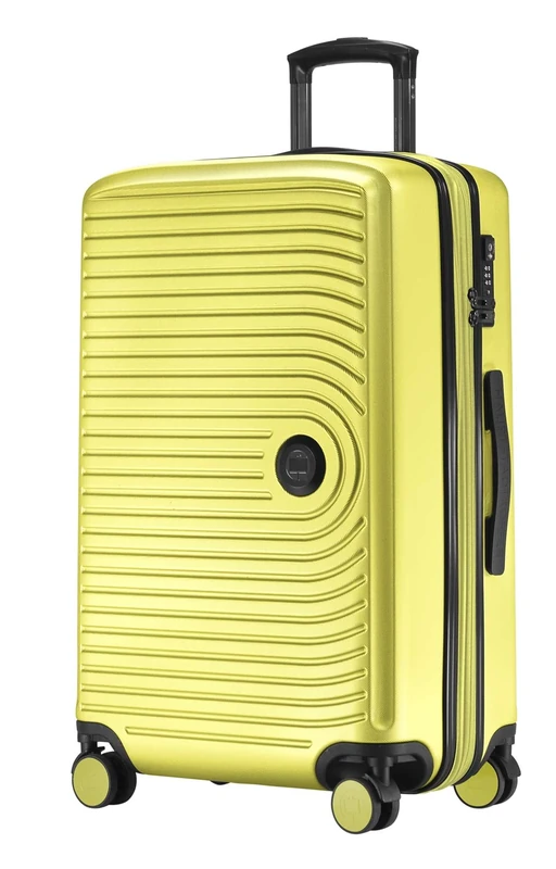 Hauptstadtkoffer Mitte - Medium-Sized Hard-Shell Suitcase, TSA, 4 Wheels, Check-in Luggage with 8 cm Volume Expansion, 68 cm, 88 L, Fern