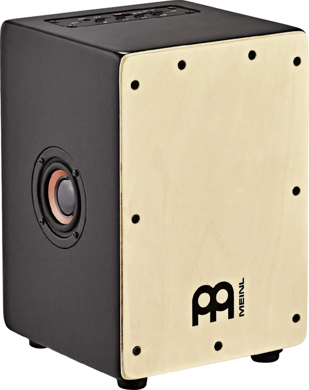 Meinl Percussion Mini Cajon Speaker - Speaker in Cajon Design - Gift Idea - With 5-Watt Speaker - Baltic Birch, Natural (MMCS) - Image 1