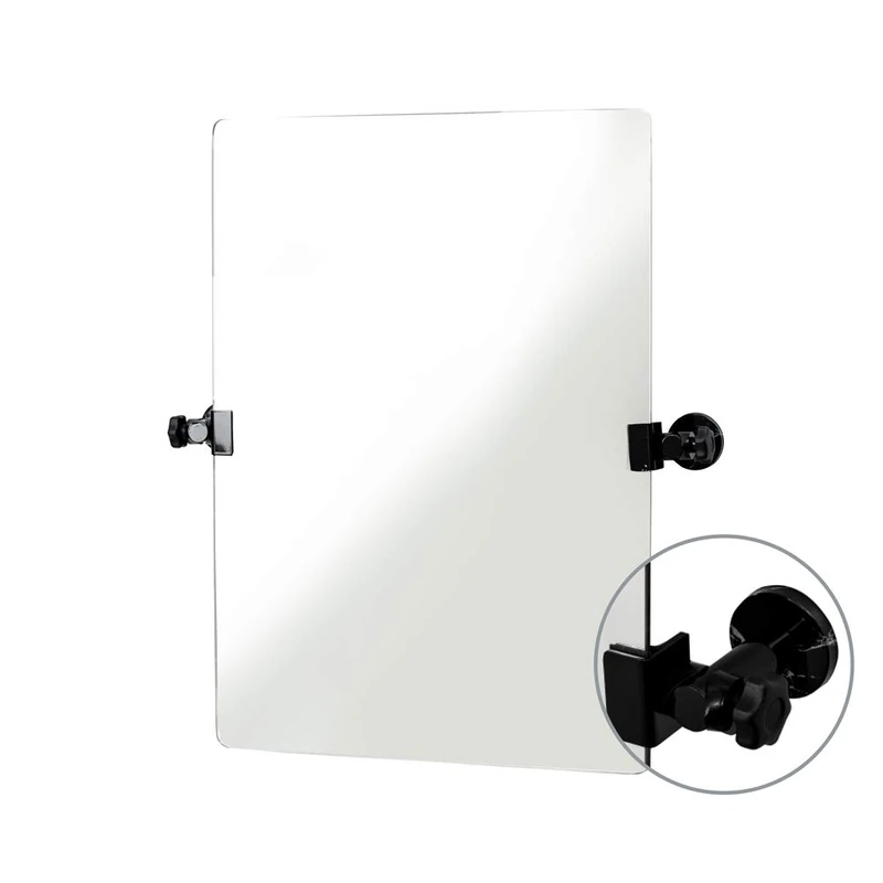 Prestoequip Luxcover Mirror 240 MN240 Wall Mirror Reclining Mirror Marble Black