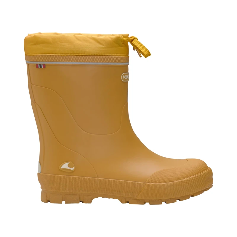 Viking Jolly Thermo Rain Boot Unisex Kids, Mustard, 1 UK - Image 1