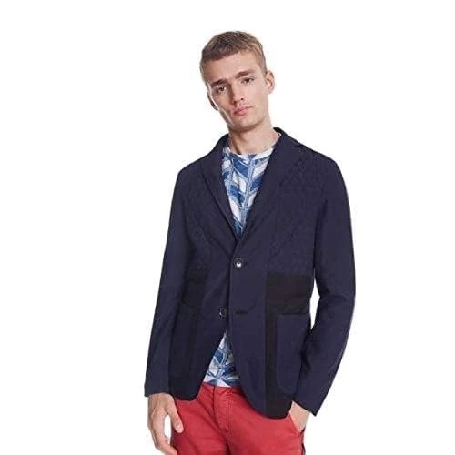 Desigual Women's 20SMAW08500052 Jacken, Blue, 52