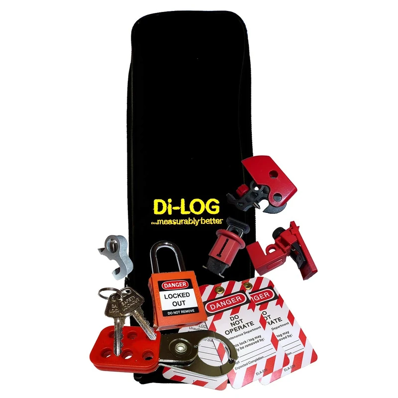 Di-Log DLLOC3 Professional Lockout Kit, Black