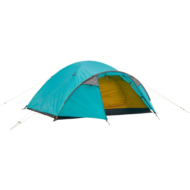 Grand Canyon TOPEKA 4 - Dome tent for 4 people | ultra-light, waterproof, small pack size | tent for trekking, camping, outdoor | Blue Grass