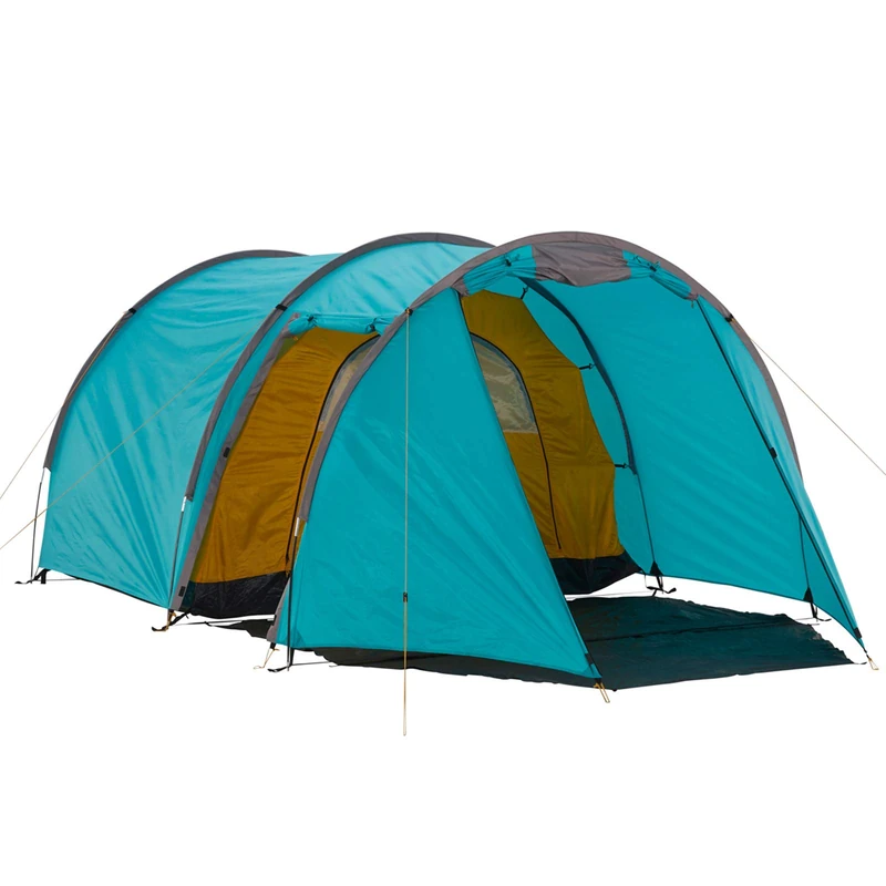 Grand Canyon ROBSON 3 - tunnel tent for 3 people | ultra-light, waterproof, small pack size | tent for trekking, camping, outdoor | Blue Grass (Blue)