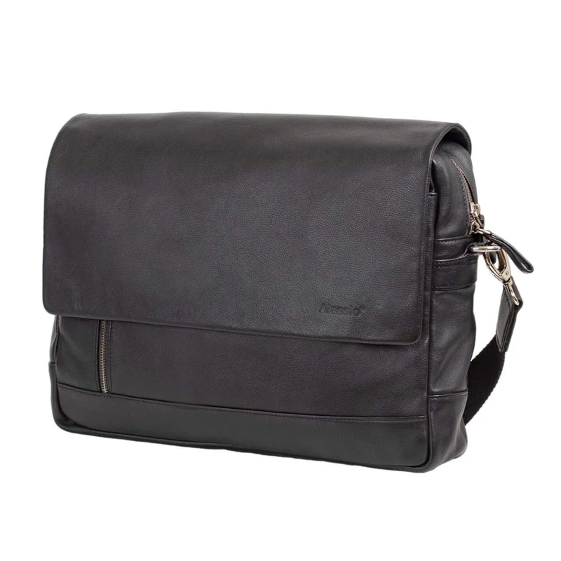 Alassio Laptop Bag, ca. 28 x 38 9,5 cm, Black