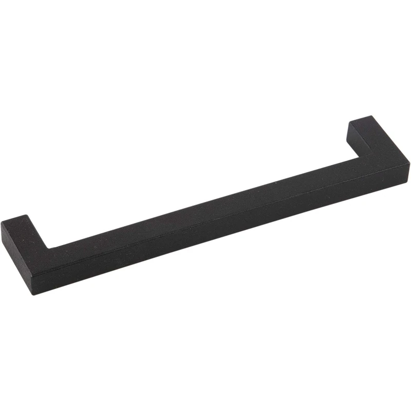 HALCÖ Ischgl 0215.979.00.0.17 Furniture Handle Rounded LA 480 mm Width 492 mm Cupboard Handle Oiled Black Steel Silver