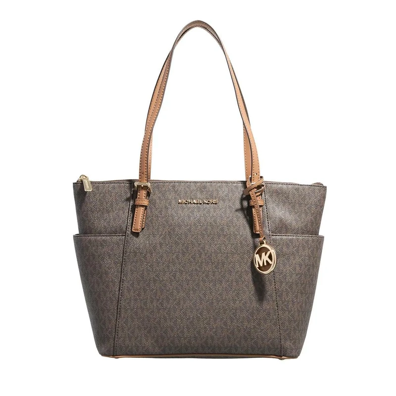 Michael Kors 30S0GTTT1B-252 EW TZ TOTE Bag Female BRN/ACORN