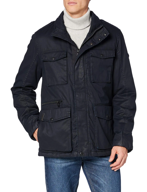 camel active Men's 4203004e7746 Jacket Not Applicable, Navy, 102