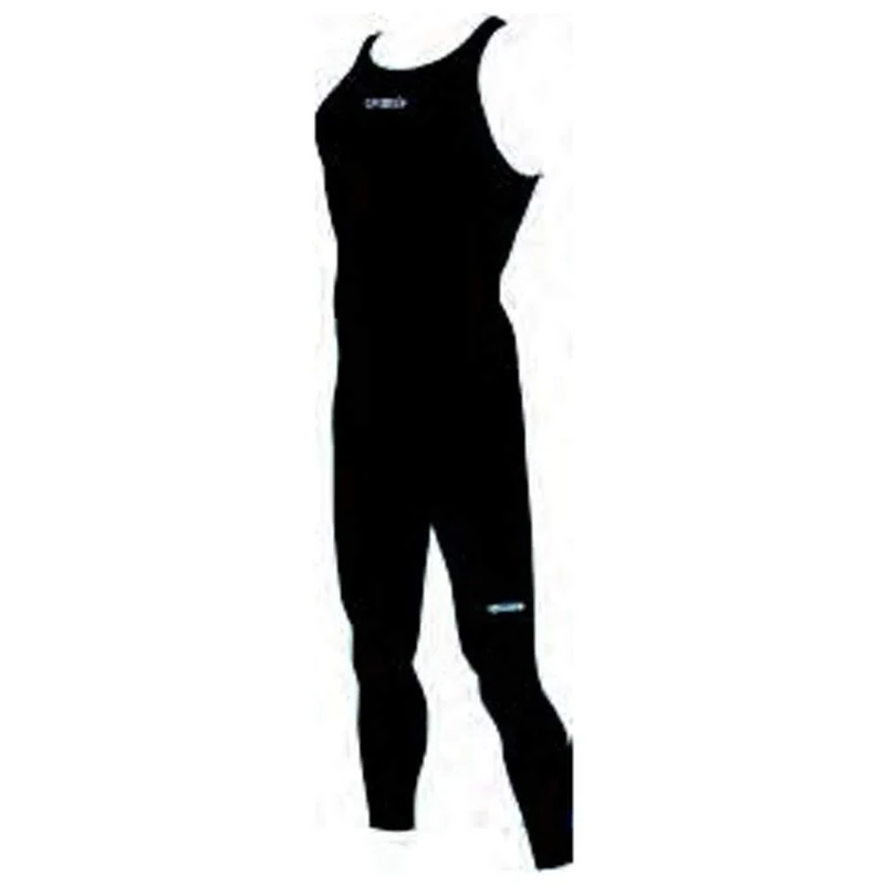 Speedo Fastskin Lzr Elite Openwater Closedback Male Bodys Wetsuit Men, mens, Neoprene Suit, 8-10315D712, Black/Green Glow/White, 24