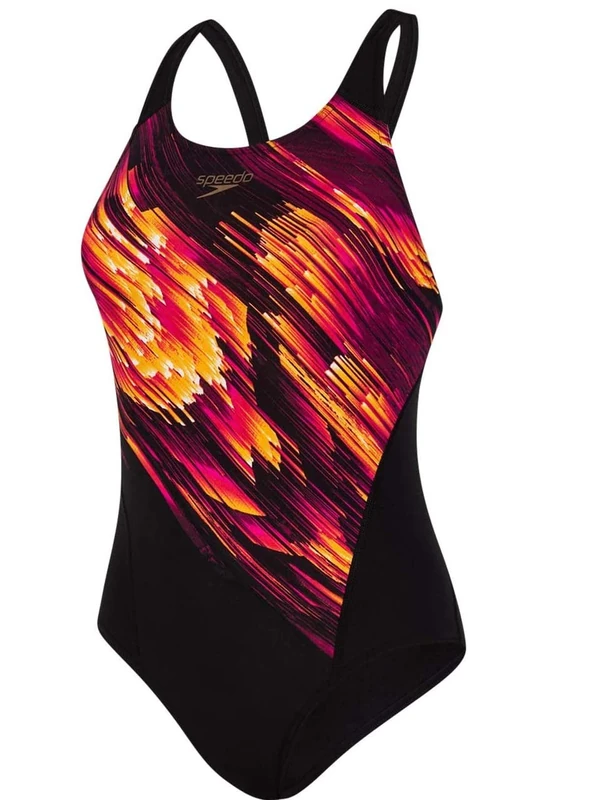 Speedo Women's Colourstream Placement Recordbreaker Swimsuit - Image 1