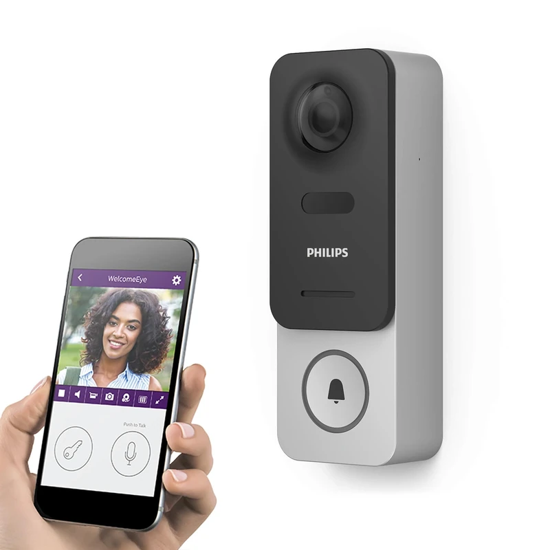 WelcomeEye Link - Wireless Connected Video doorbell with Rechargeable Battery - Image 1