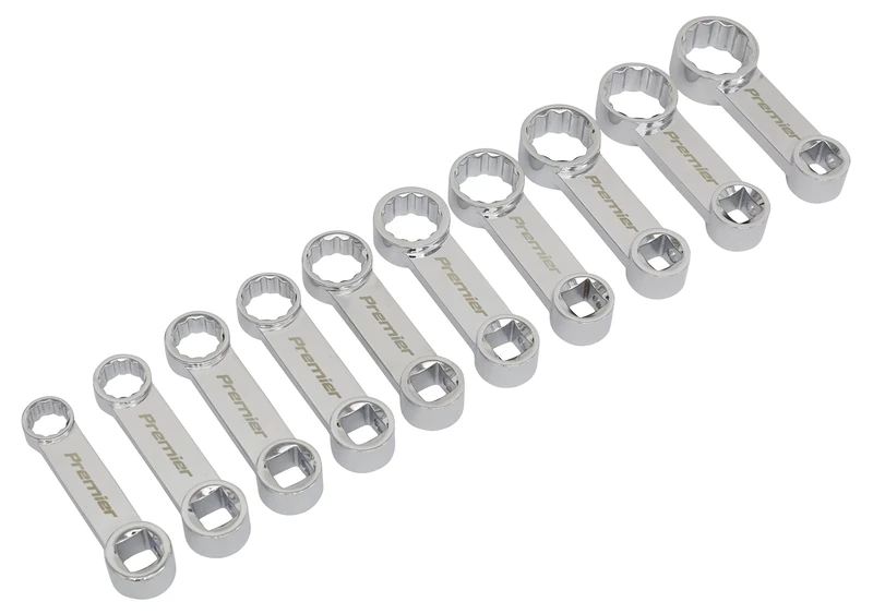 Sealey Premier 10pc 3/8" Sq Drive Torque Adaptor Spanner Set – AK59895