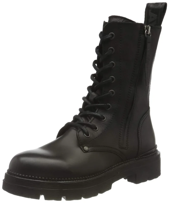 Replay Women's Black Fashion Mid Boot - 4cm Heel, 3.5 UK
