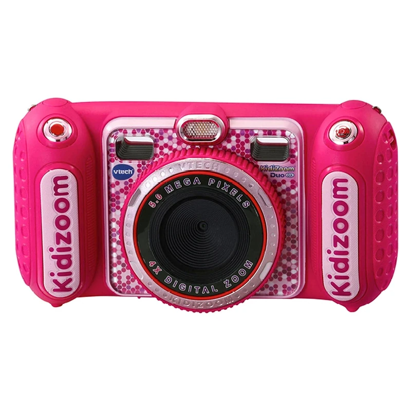 VTech - KidiZoom Duo DX - Digital Toy Camera - English Spoken - Pink - Age: 4-10 Years