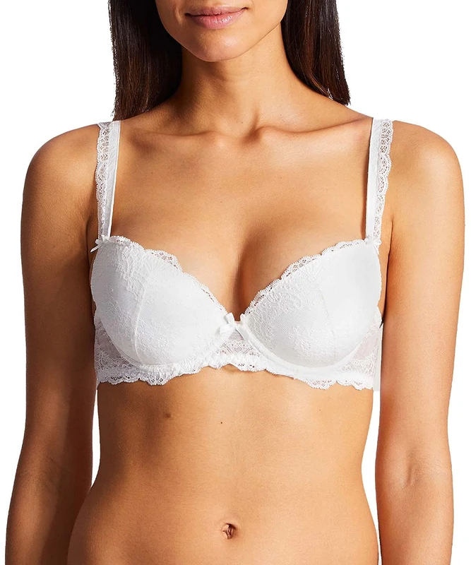 Aubade Women's Plunge Bra DANSE DES SENS Opale 34C