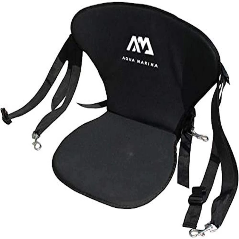 Aqua Marina High Back iSUP Seat, for Breeze/Vapor/Fusion/Beast/Magma/Triton, Black - Image 1