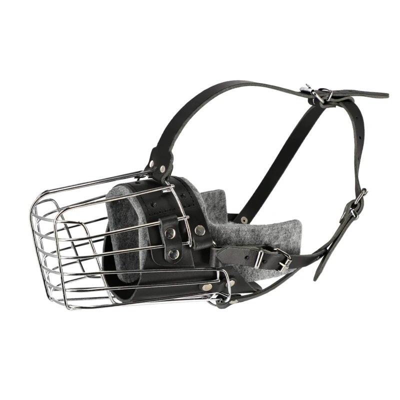 DINGO GEAR Dog Training Metal Muzzle - K9 Military S03004