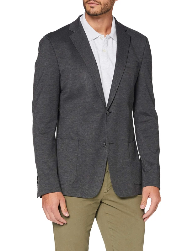 Strellson Premium Men's Arndt-j Casual Blazer, Medium Grey 032, 46
