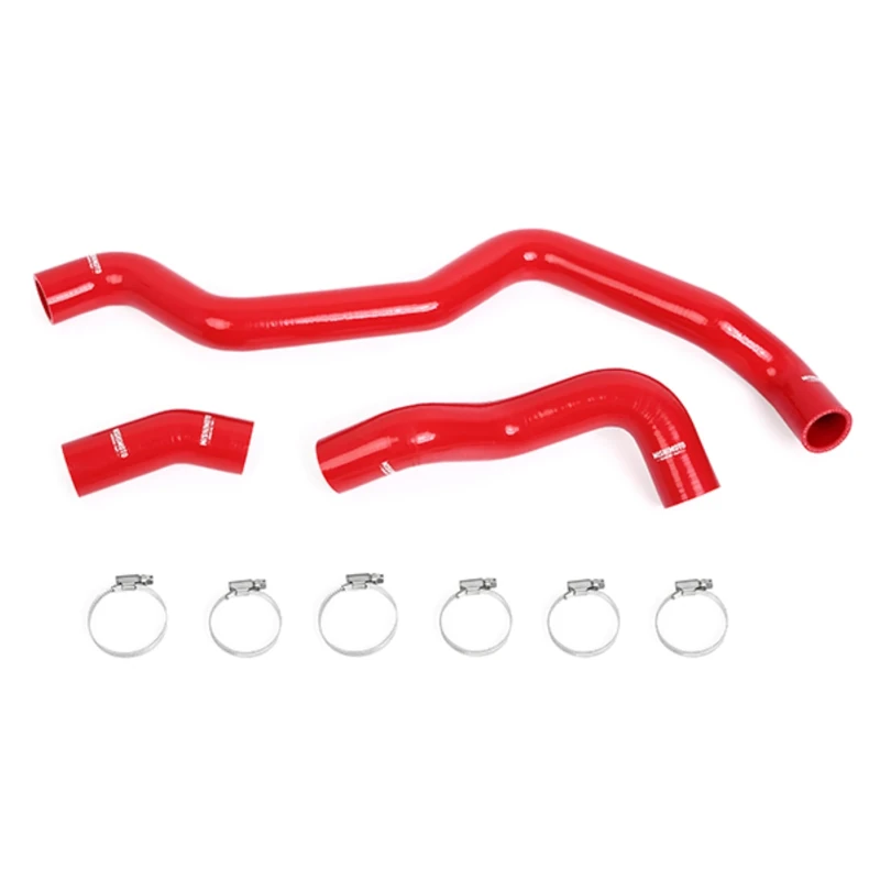 Mishimoto MMHOSE-RGR-11RD Ford Ranger 3.2L Diesel Silicone Coolant Hose Kit, 2011+, Red