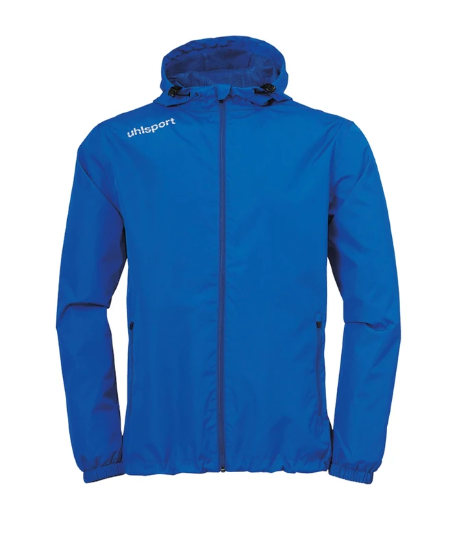 Uhlsport Essential Rain Jacket Men's Rain Jacket - Azure/White, M