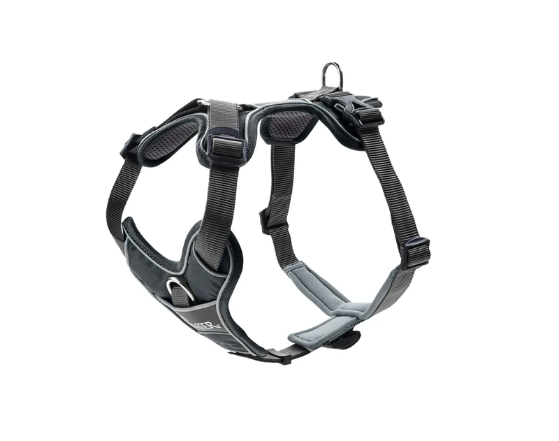 HUNTER Divo Dog Harness, M, 56-73 cm, Grey/Grey